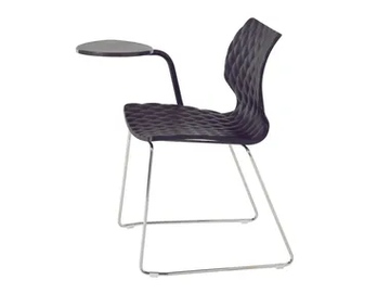 UNI 552T - Sled base training chair with writing tablet by Et al. - view 2